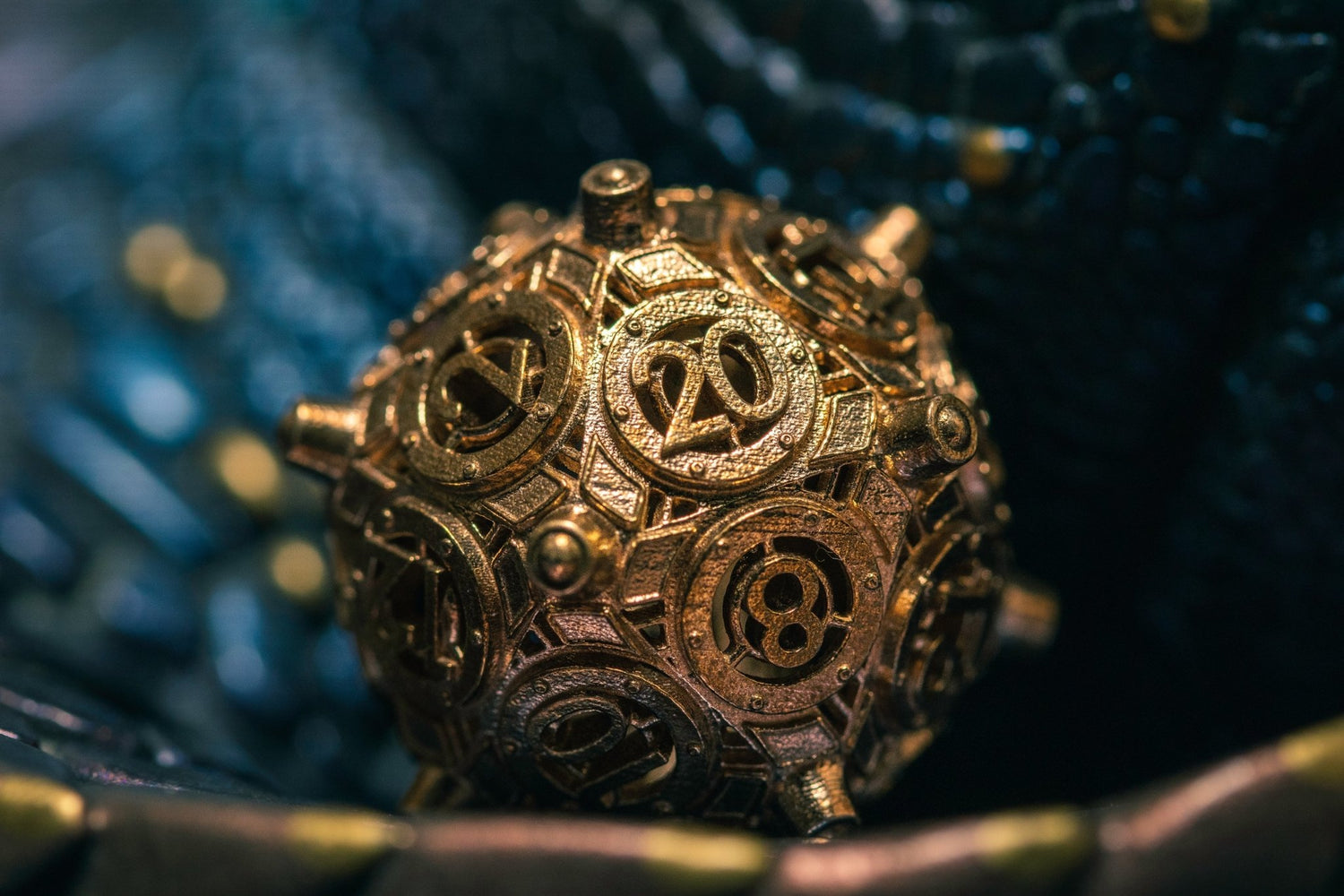 Retropunk MkIII: Single Oversized D20 - Summit Dice