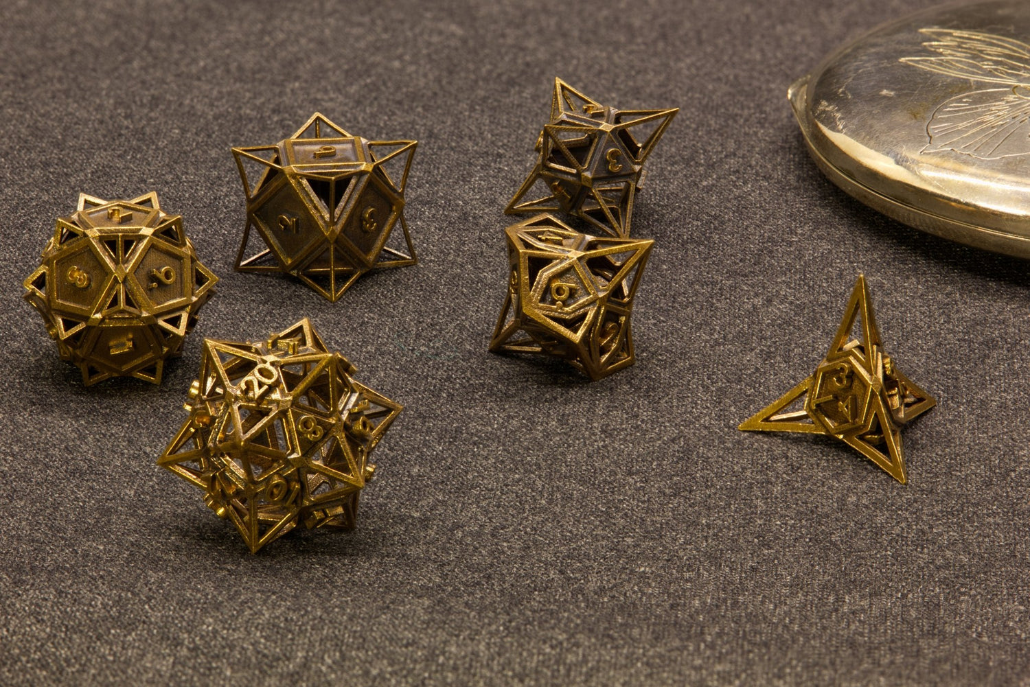 Salt and Pepper: Polyhedral Dice Set - Summit Dice